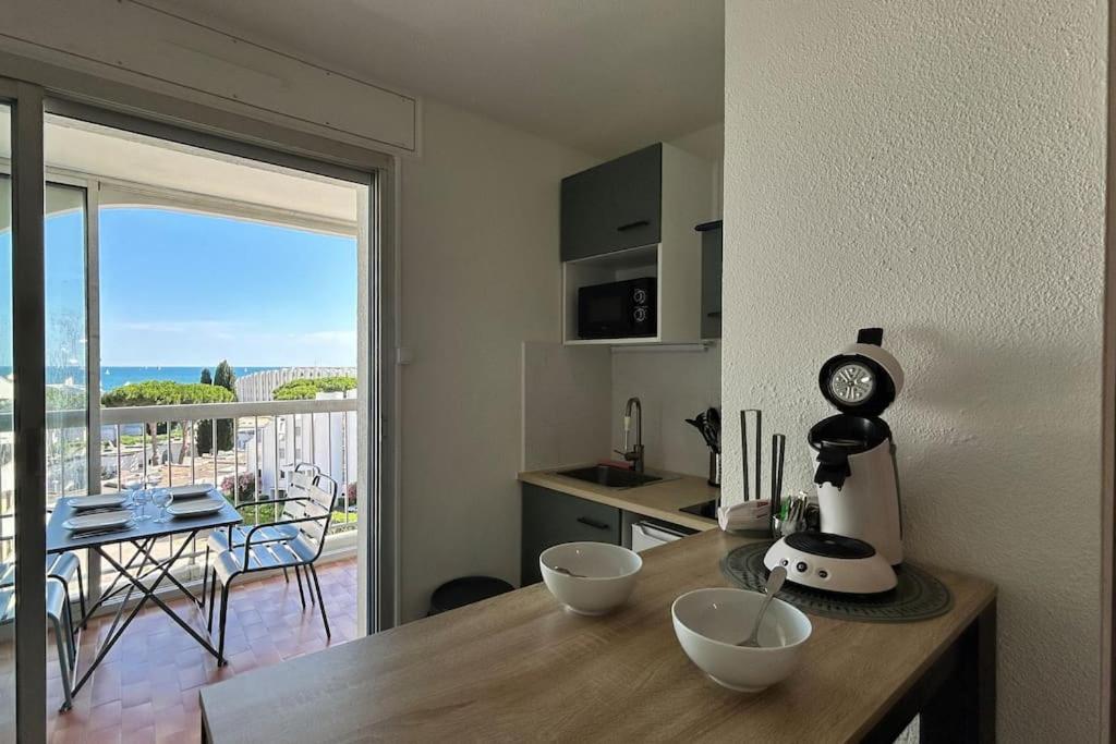 050 - Le Grand Mottois Studio, 2Pers - 100M Plage ラ・グランド・モット エクステリア 写真